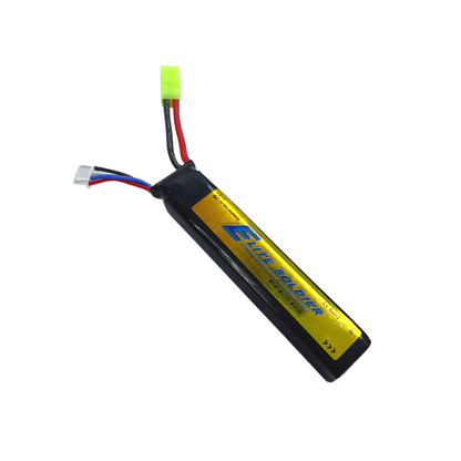 Elite Soldier 11.1v Upgraded Universal Gel Blaster Battery (JST / Mini Tamiya/ Deans)