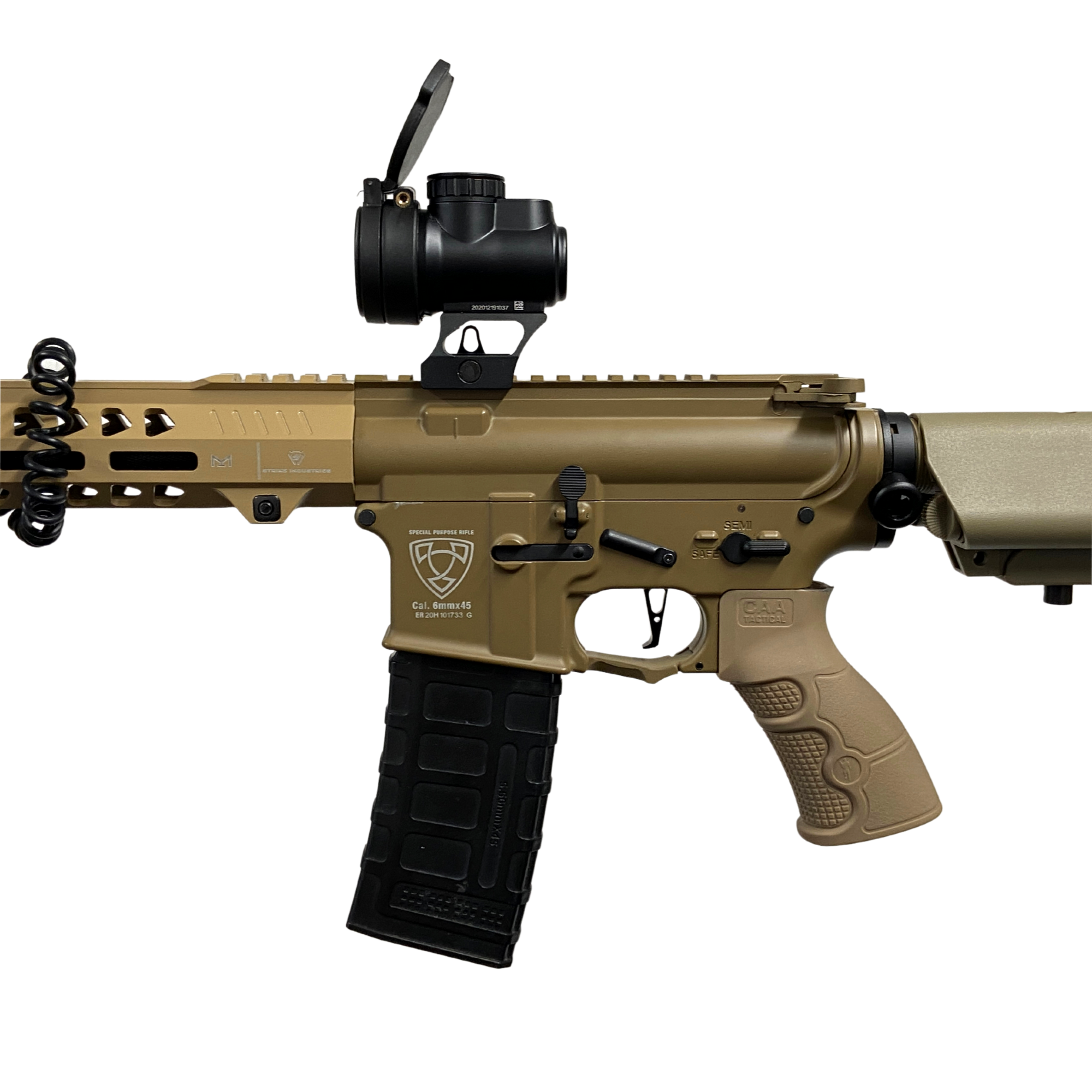 "Sand Stalker" GBU Custom - Gel Blaster - The Sand Stalker is no joke, and the price reflects that This custom build ha - ...