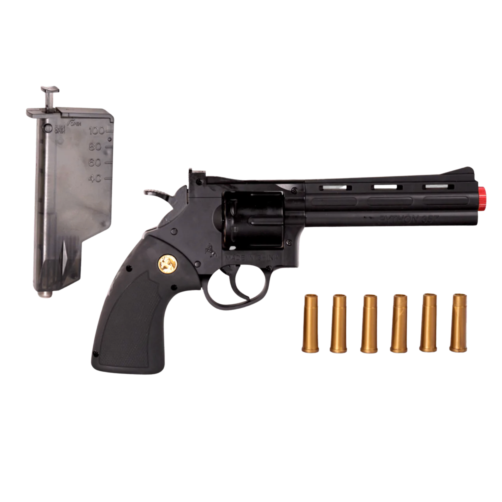 Dirty Sanchez 357 ZP-5 Manual Revolver - Gel Blaster - Although this blaster is not built to perform highly, just the weight and the function is enough for you to have this piece added to your armoury.
