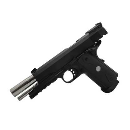 Blacked Out Tactical Classic 1911 G/E 5.1 Gas Pistol - Gel Blaster
