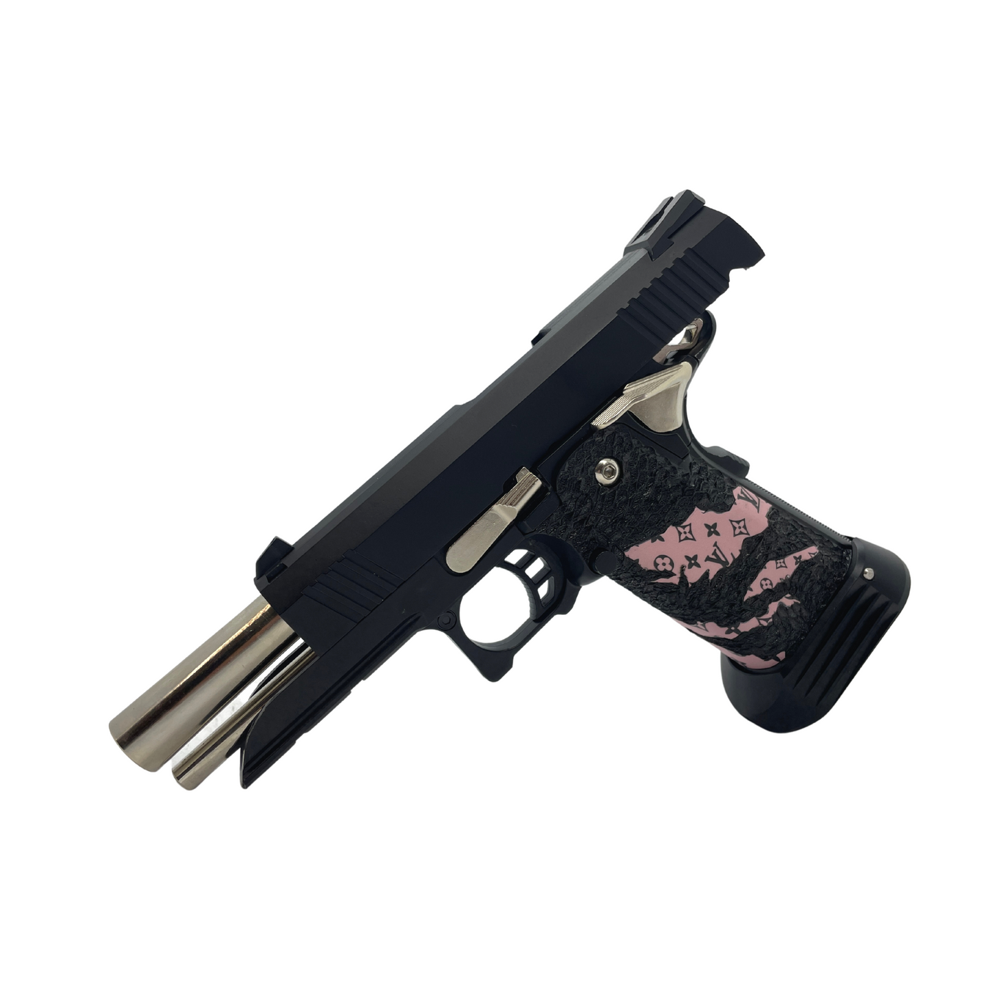 "Pink Bits" Custom 4.3 GBU Pistol - Gel Blaster