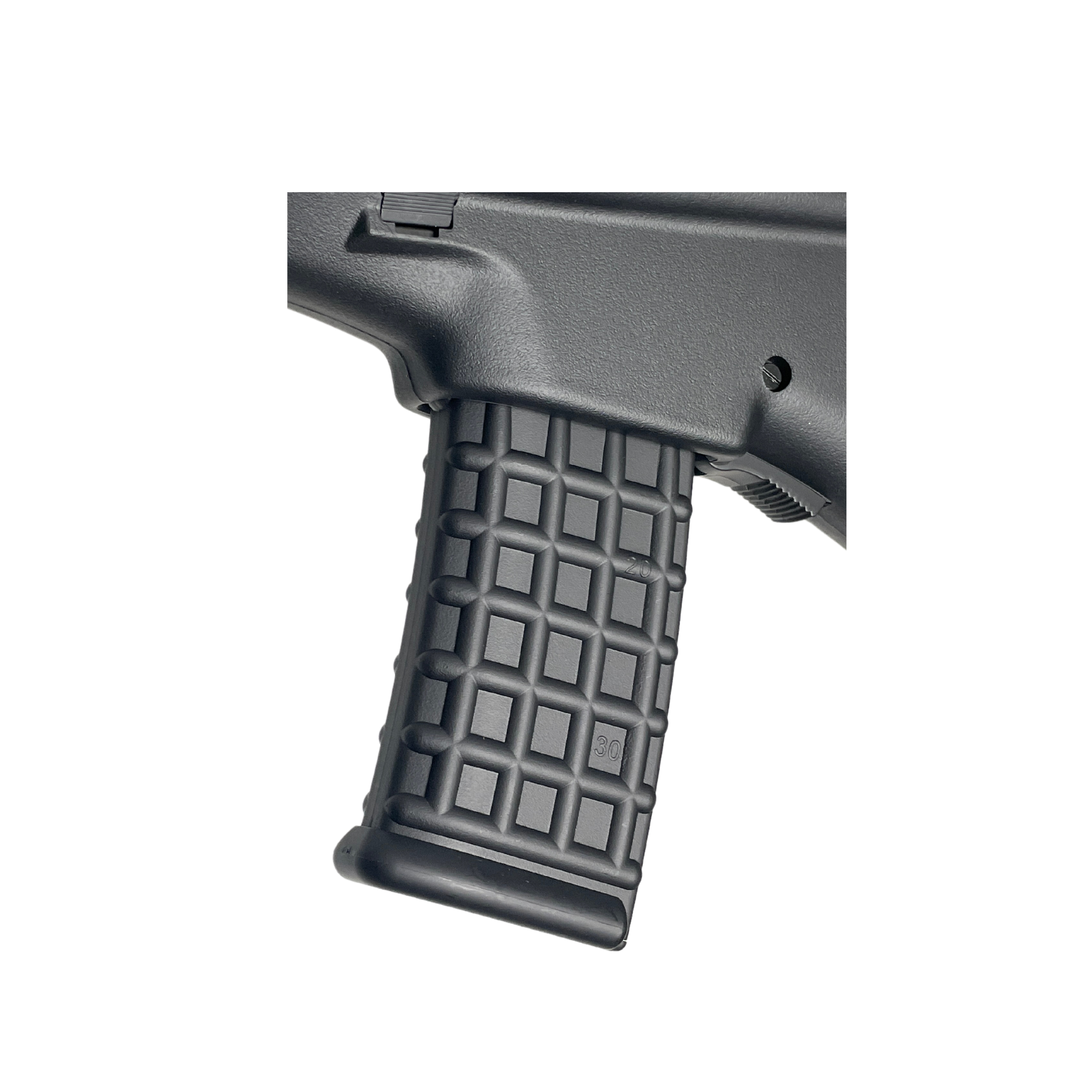 JGWorks AUG A3 - (Metal) Gel Blaster - Sporting a V3 style metal gearbox allows this blaster to shoot a solid 290-320 feet per second out the box which is absolutely amazing.