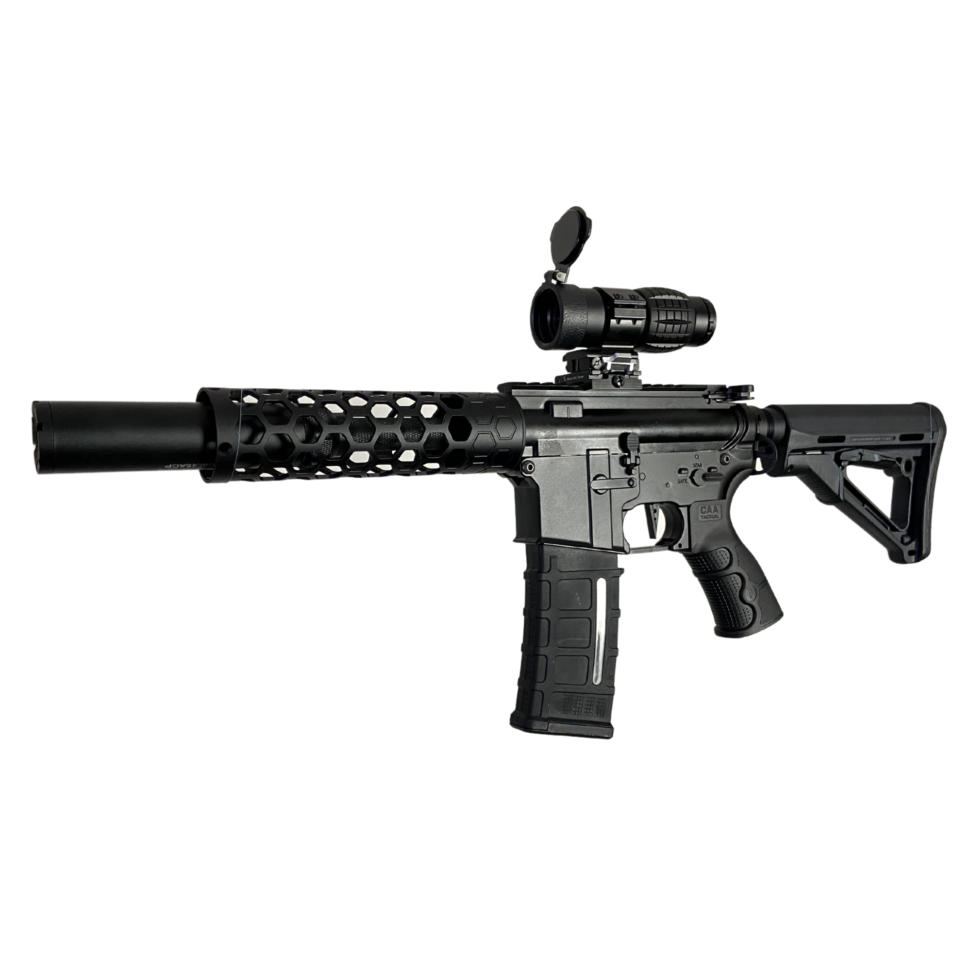 "M4 Nimbus" GBU Custom  - Gel Blaster (Metal) - The M4 Nimbus is no joke, and the price reflects that This custom build has s