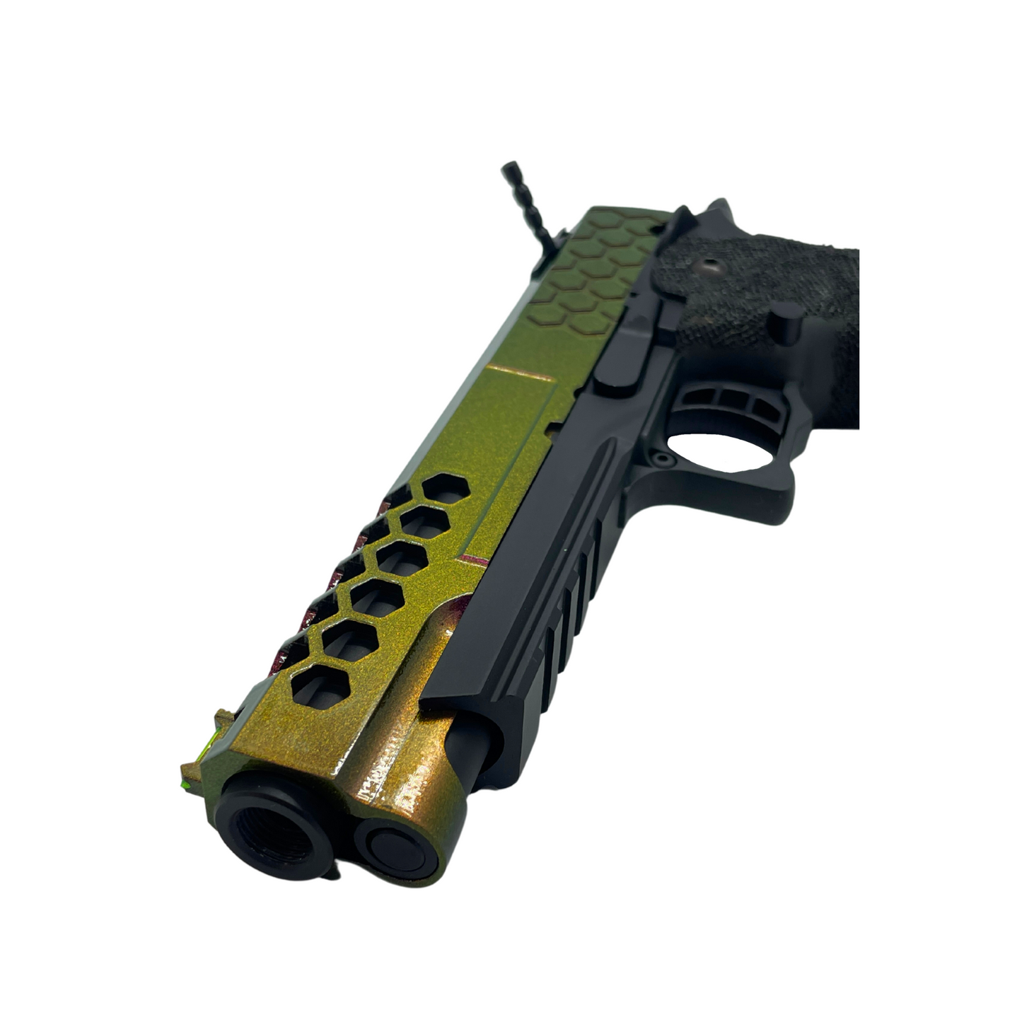 "Phantom" 1 of 1 Colourshift Custom GBU 5.1 Hi-Capa Pistol - Gel Blaster