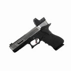 Custom Polished WE Tech G17 G-FORCE Metal Gas Blowback Pistol - Gel Blaster