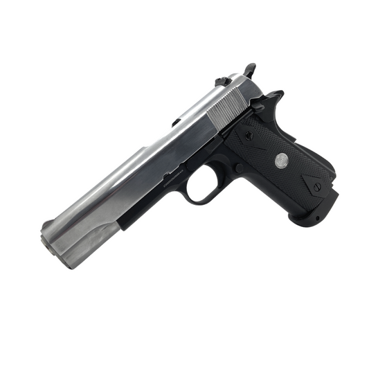 G/E 3313 Polished 1911 Hi-Capa Gas Pistol - Gel Blaster