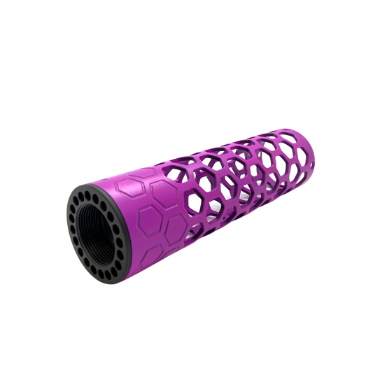 7" Alloy Hex CNC Speed Handguard (Hot Pink)