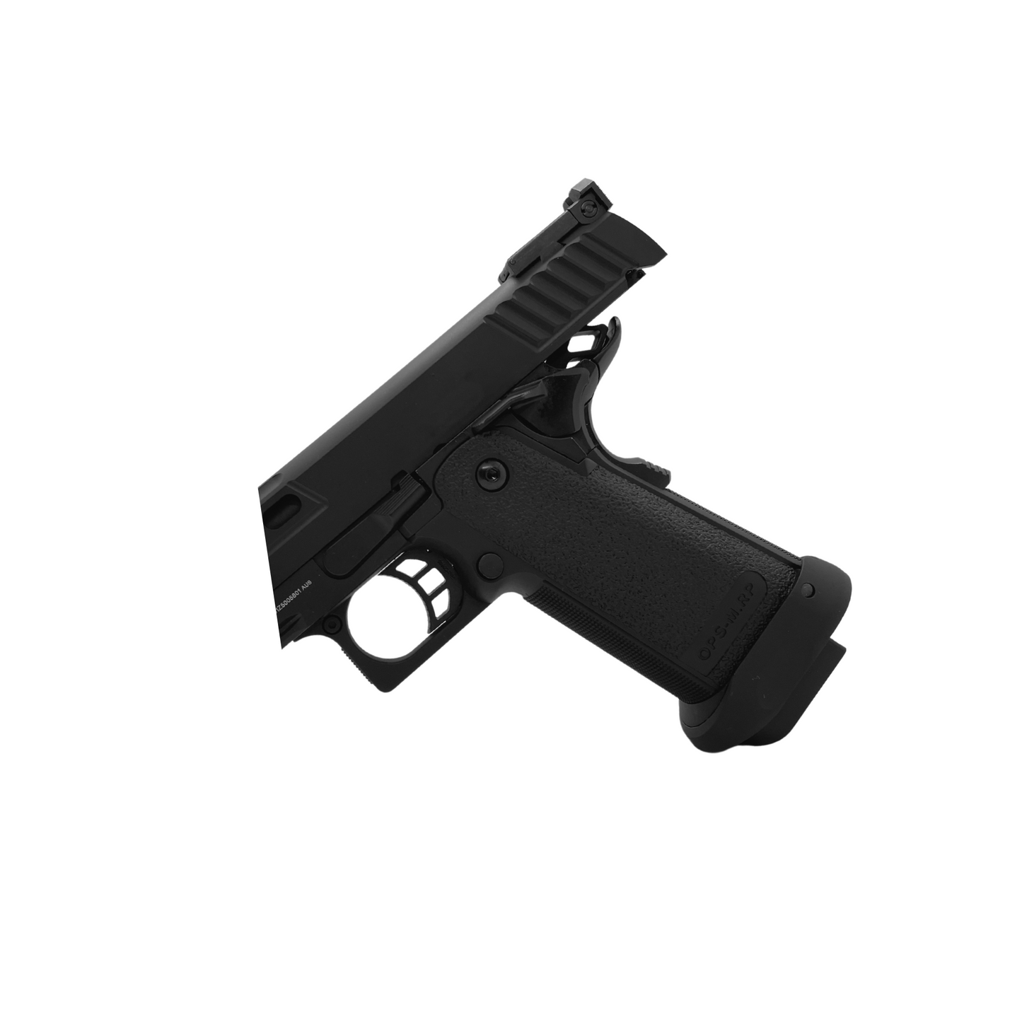 Custom "Blacked Out" G/E Hi-Capa 5.1 Gas Pistol - Gel Blaster