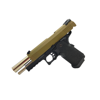 Duo-Tone Custom G/E 3325 Hi-Capa 4.3 OPS Tactical Gas Pistol - Gel Blaster