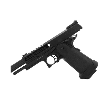 Black Custom CowCow G/E Hi-Capa 5.1 Gas Pistol - Gel Blaster