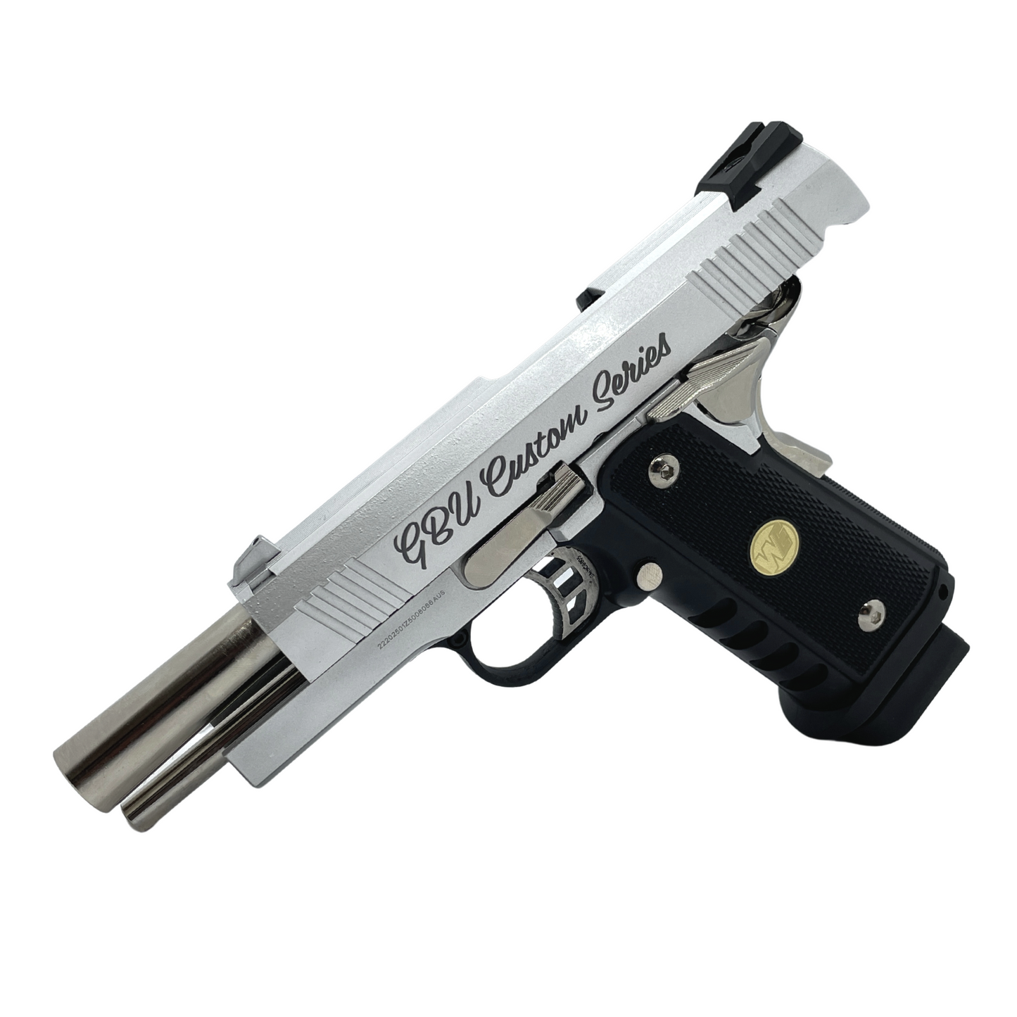 "Hitman" Custom GBU 4.3 Hi-Capa Pistol - Gel Blaster