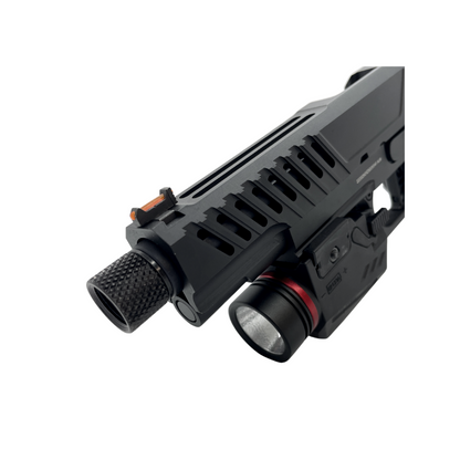 "Custom Tactical" G/E G3338 Hi-Capa Skeletonised Gas Pistol - Gel Blaster