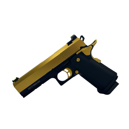 JG Gold Hi-Capa Gas Pistol - Gel Blaster