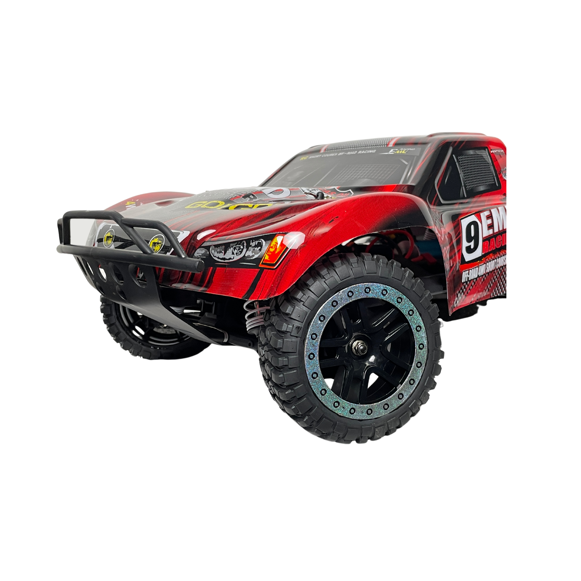RH EMU 4x4 Brushless 1/10 4WD (Red) - This EMU 4x4 is an absolute beast to say the least.