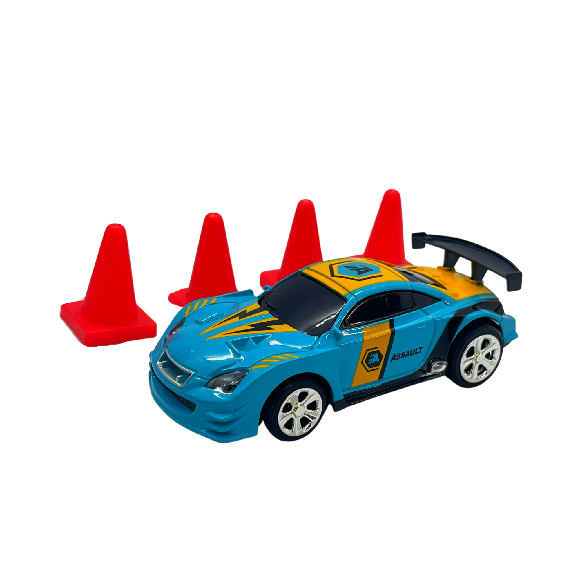 Code Mini RC Race Car 2.4G (Bluetooth/ App) - Featuring fast and easy charging up to 45 min race time this little package definitely packs a punch.