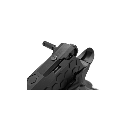 "Pitch Black" 5.1 Custom Competition Hi-Capa GBU Pistol - Gel Blaster