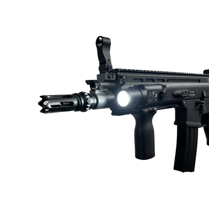 Custom Modified Tactical Scar-L V2 Black (Metal) - Gel Blaster