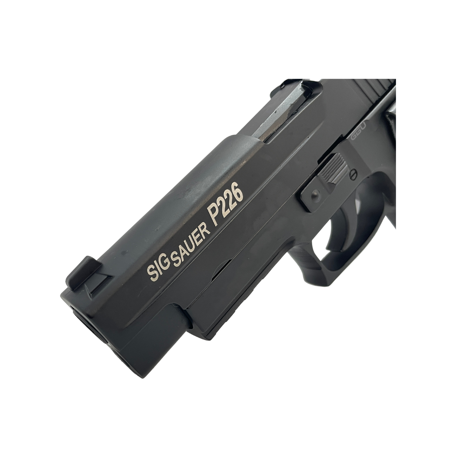P226 SIG SAUER Double Bell Metal Green Gas Blowback Pistol - Gel Blaster