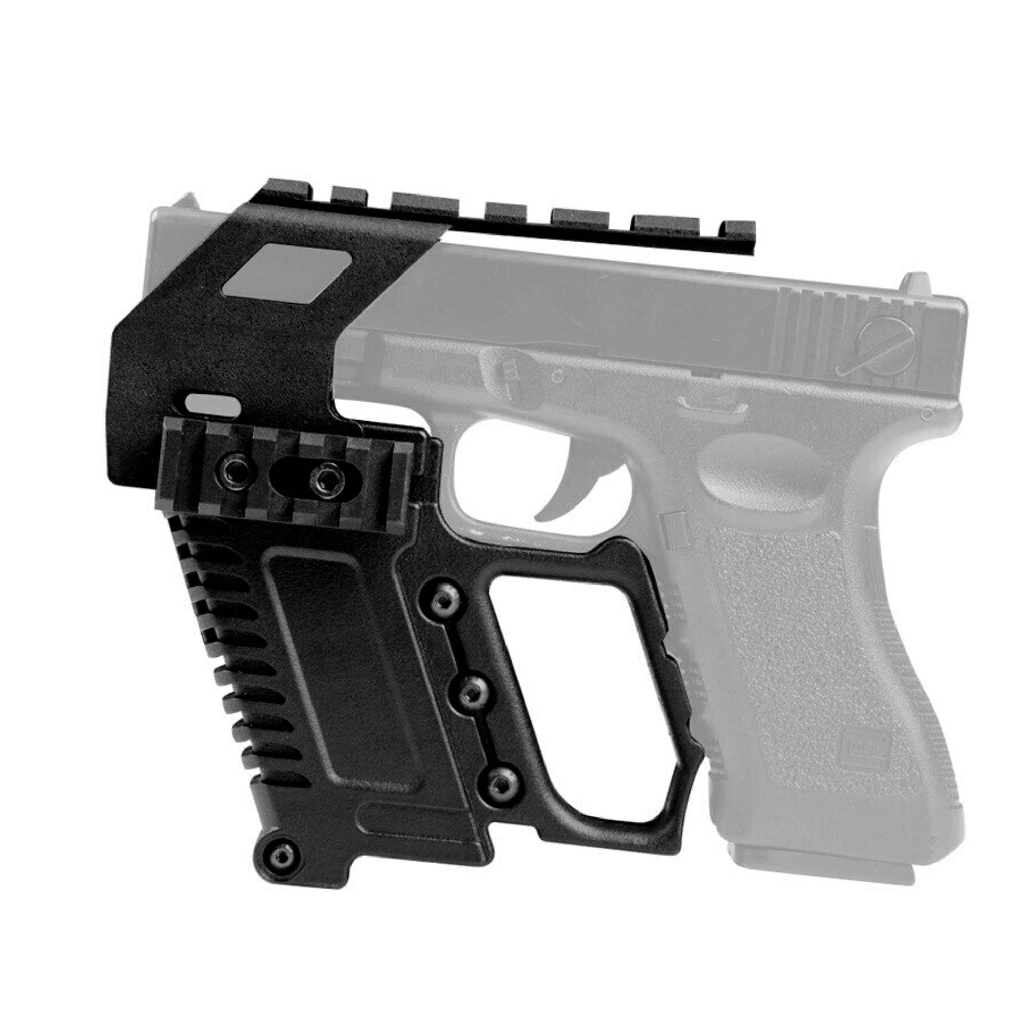 Polymer G-Series Universal Carbine Kit - A solid polymer construction kit with a top rail and mag storage capacity to make your gameplay aggressive and efficient.This kit allows you to upgrade the look and efficiency of how you play and storage of a spare mag inside the carbine kit itself which is very useful in fast pace games.
