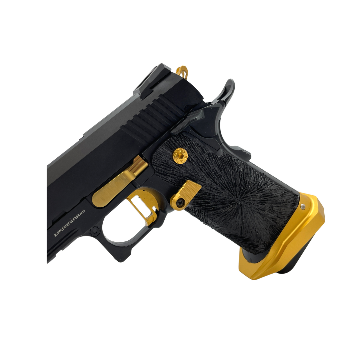 "Gold Mine" G/E Hi-Capa 4.3 Gas Pistol - Gel Blaster