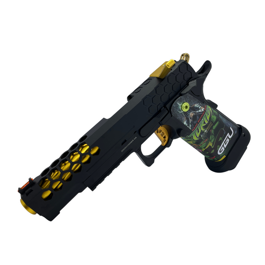 Custom "Donatello" G/E 5.1 Hi-Capa Gas Pistol - Gel Blaster