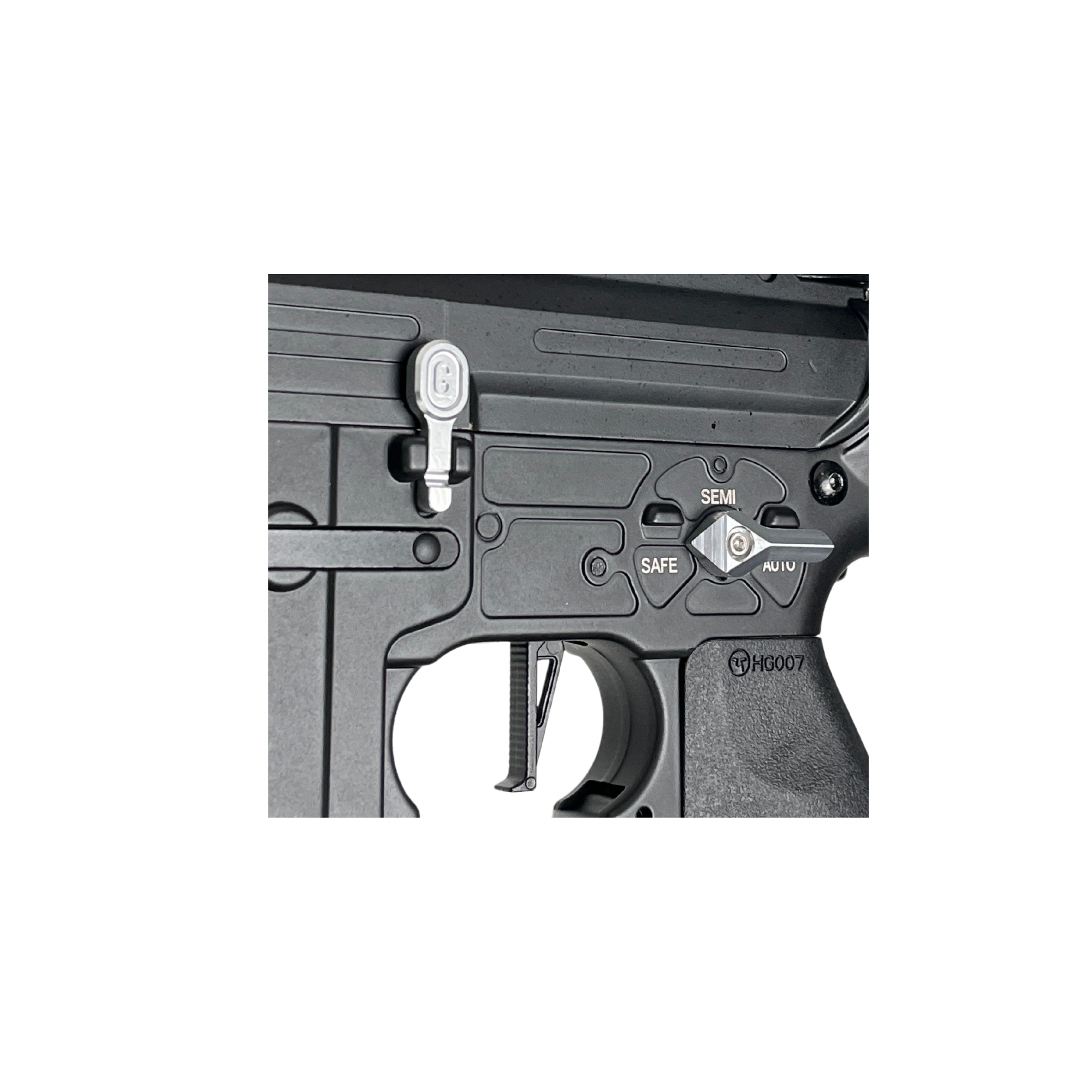 "Necro-Raider" Comp GBU Custom - Gel Blaster (Metal)