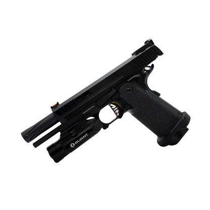 Custom Black on Black G/E 5.1 Hi-Capa Gas Pistol - Gel Blaster