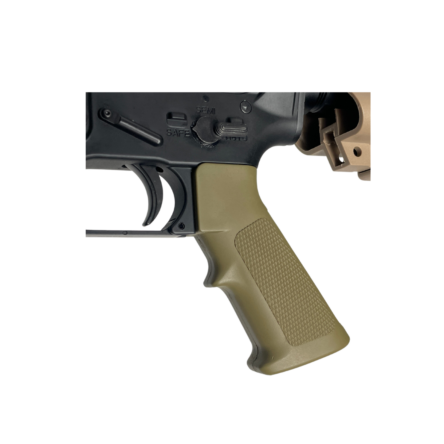 Custom GBBR MK16 Marksman Gas Blow Back Rifle - Gel Blaster