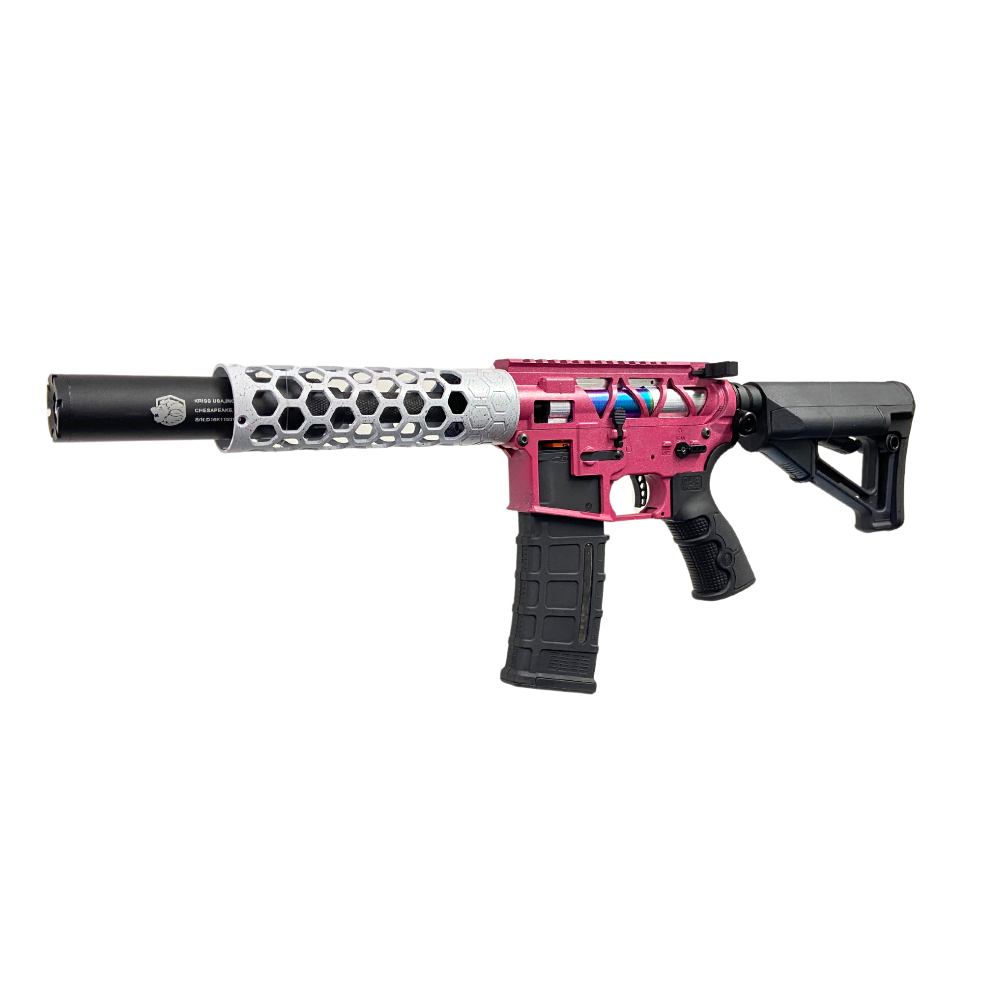 GBU #03 Custom - Gel Blaster (Metal) - The Custom GBU 03 Metal M4 rifle built by our experienced GBU technicians giv