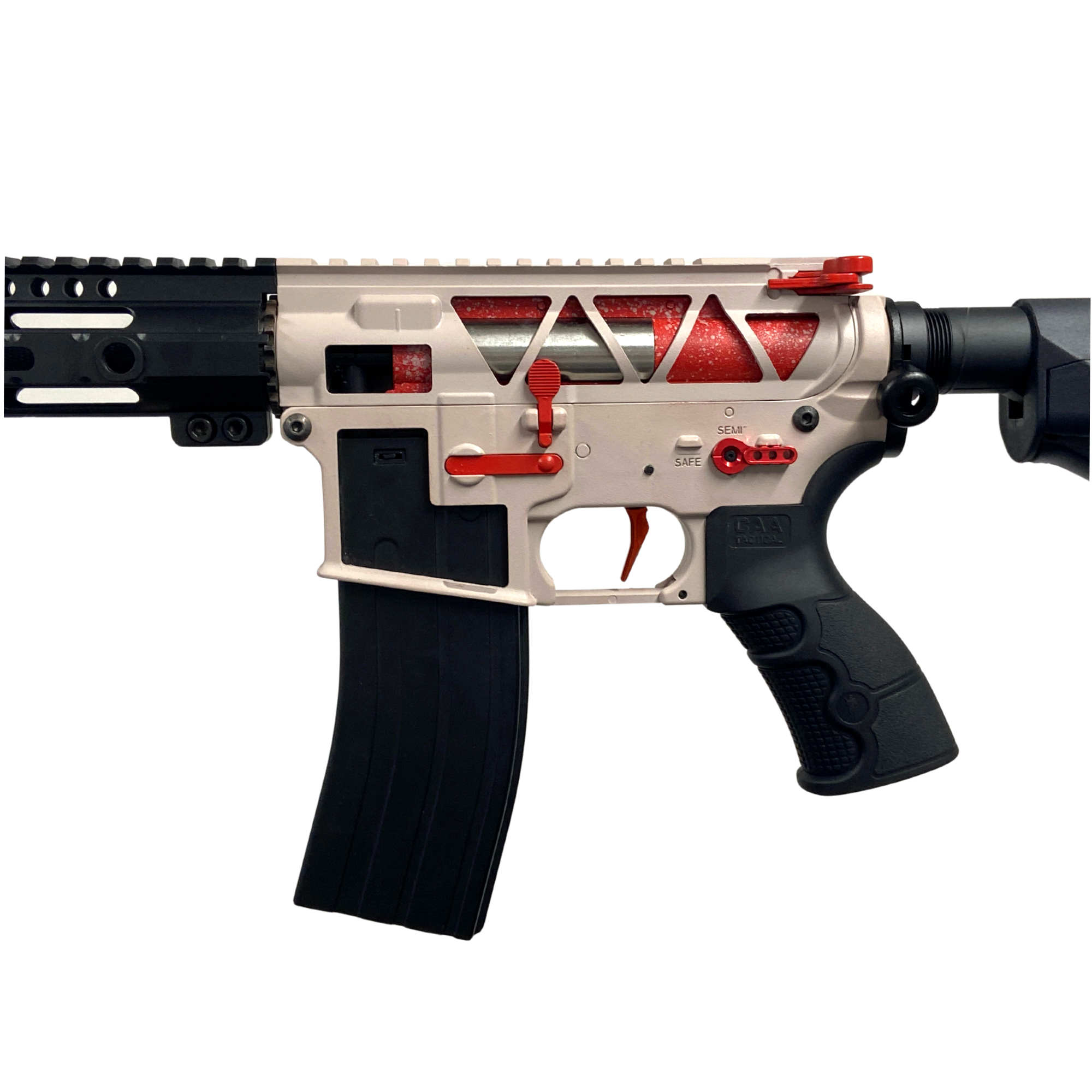 "Bo-Peep" GBU Custom - Gel Blaster (Metal) - The Bo-Peep Metal M4 rifle built by our experienced GBU technicians gives you...