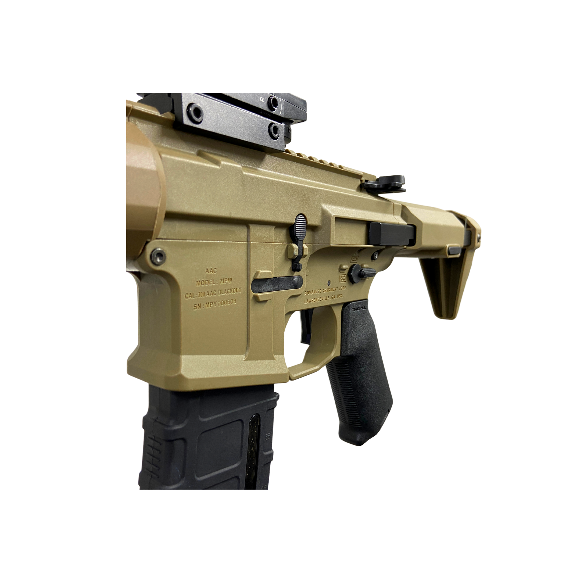 "M4 Badger" GBU Custom - Gel Blaster - The M4 Badger is no joke, and the price reflects that This custom build has s - Ima...