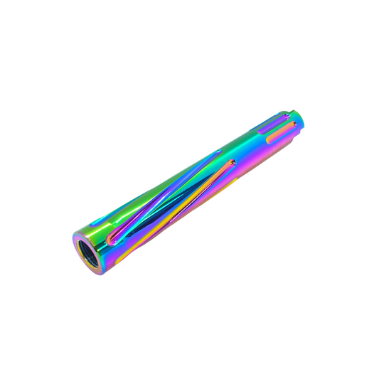 GBU Custom Series Rainbow Fluted CNC 5.1 Hi-Capa Outer Barrel