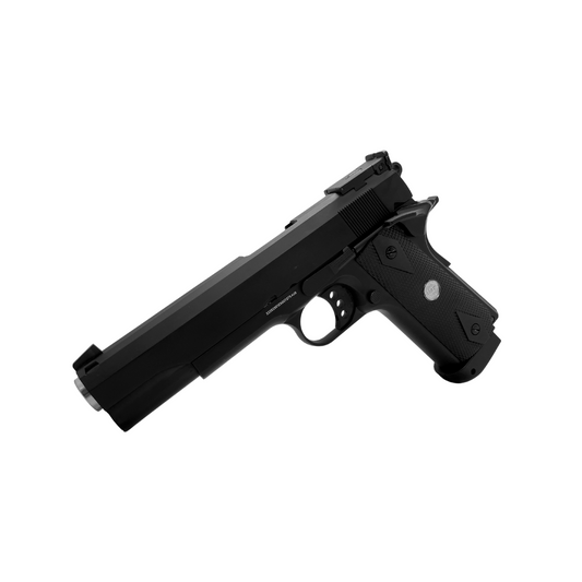 Blacked Out Classic Colt 1911 G/E 5.1 Gas Pistol - Gel Blaster