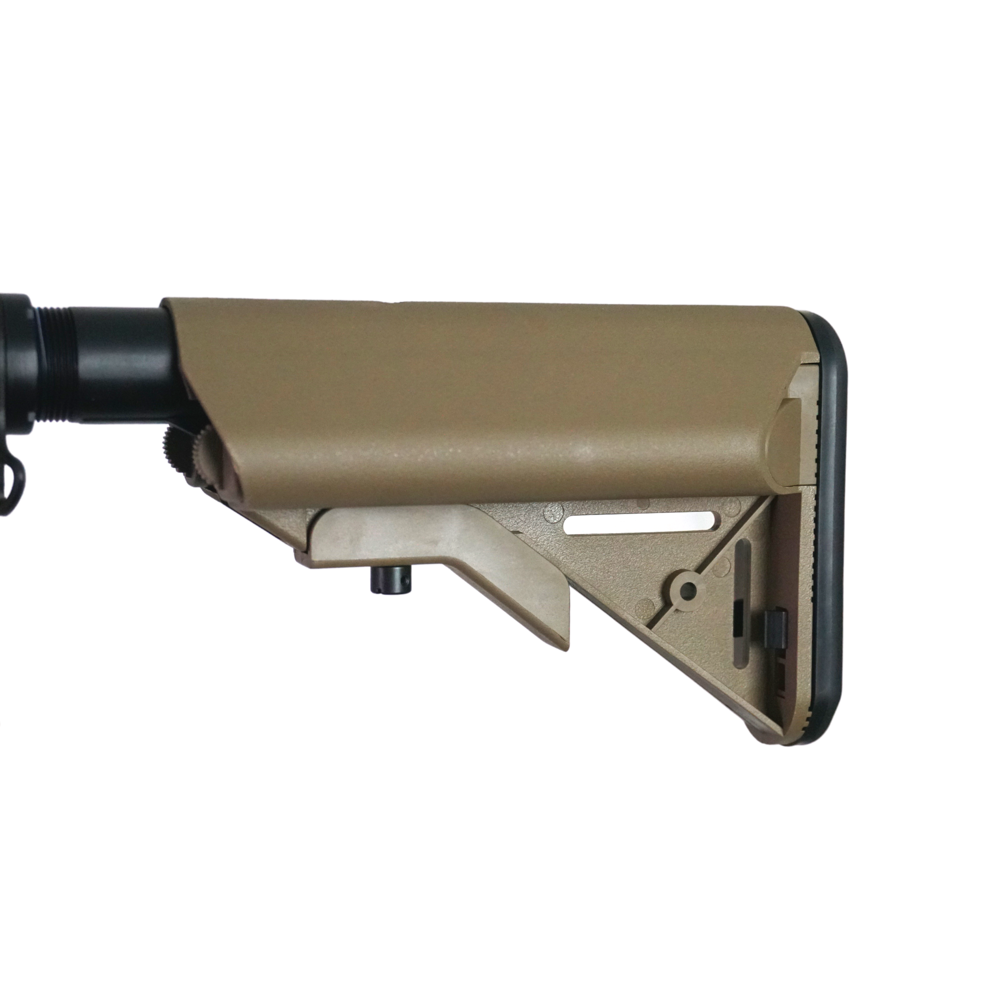 GBU Custom CYMA M4 CQB-R - Gel Blaster (Metal) - It is hard to find a tan blaster that looks this good, and hits this hard...