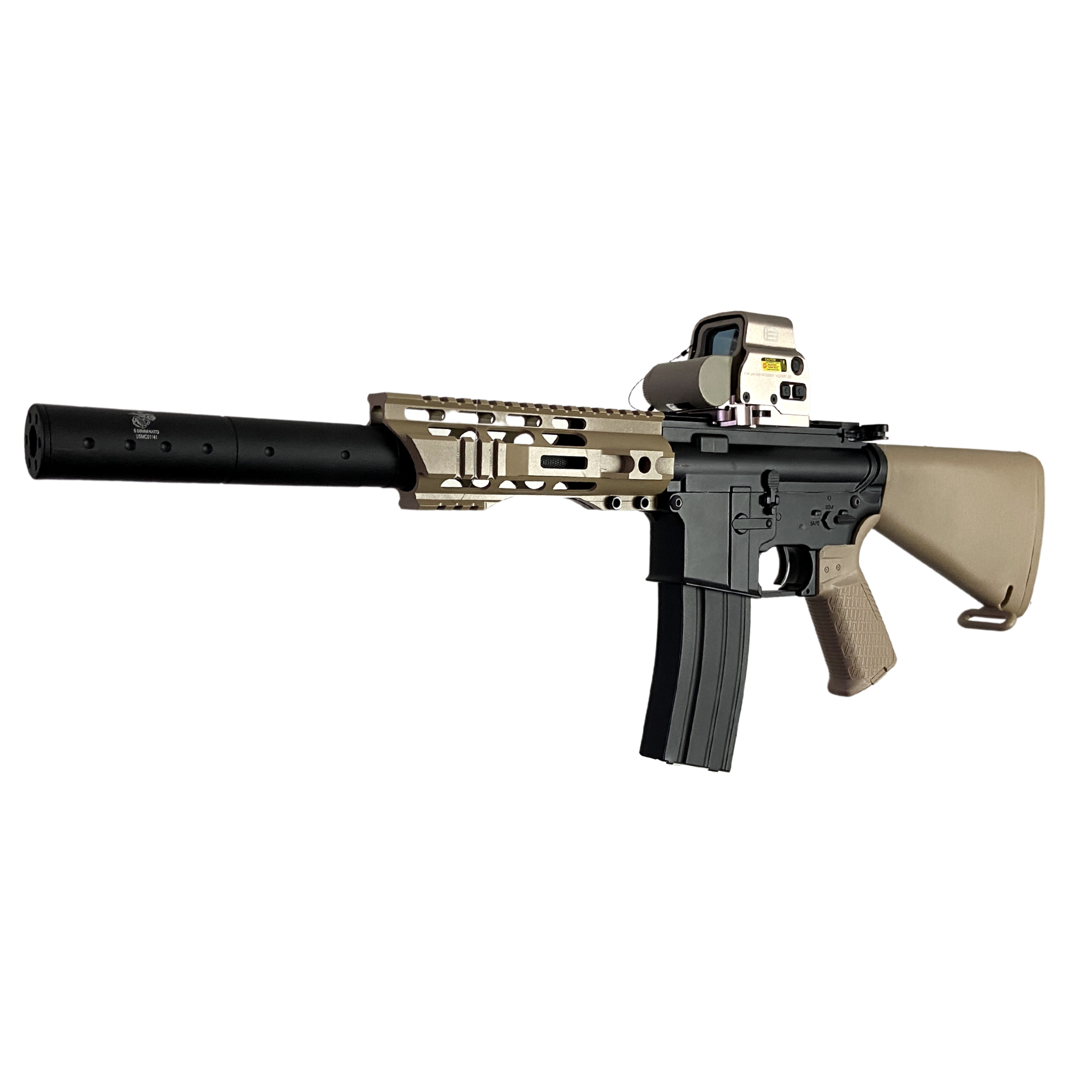 "M4 Tango" GBU Custom  - Gel Blaster (Metal) - The M4 Tango is no joke, and the price reflects that Built by our GBU certi...
