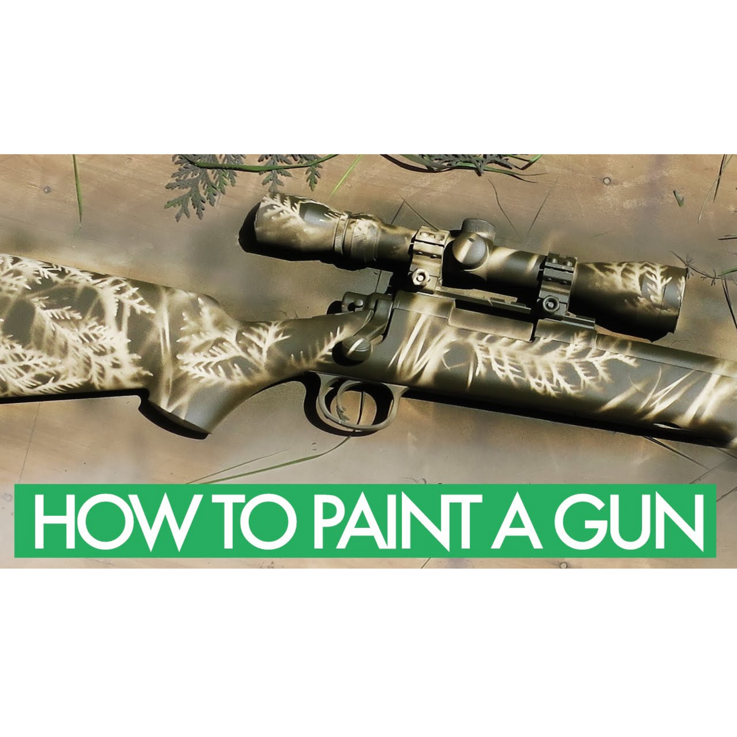 Camo Gun/ Body Paint (Puff Dino)