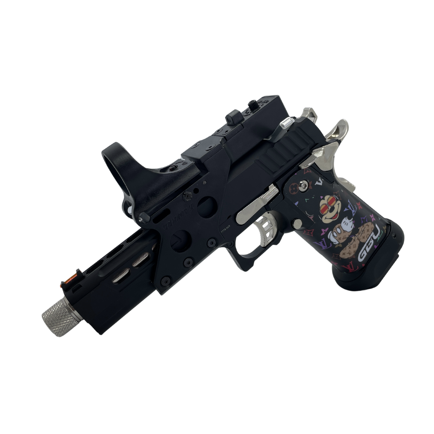 "Swag" 1 of 1 GBU Custom 5.1 G/E Hi-Capa Gas Pistol - Gel Blaster