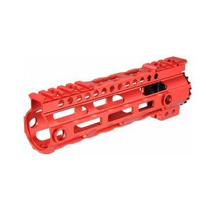 Red Midwest Industries 7" Alloy Handguard (M-Lock)