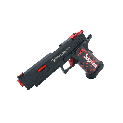 "Supreme Red" Custom Pistol - (Gel Blaster)