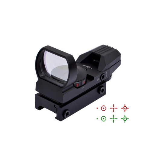 Metal Reflex Red Dot Sight (4 Choice Optic Display)