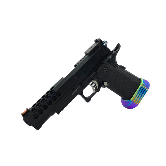 Custom Oil Slick Cowcow G/E 3399 Hi-Capa 5.1 Gas Pistol - Gel Blaster